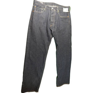 Levis 501 Jeans Premium Big E 34x32 Straight Blue